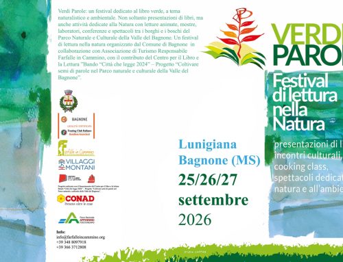 III° Edizione del Festival di Letteratura “Verdi Parole” 2026 in Lunigiana